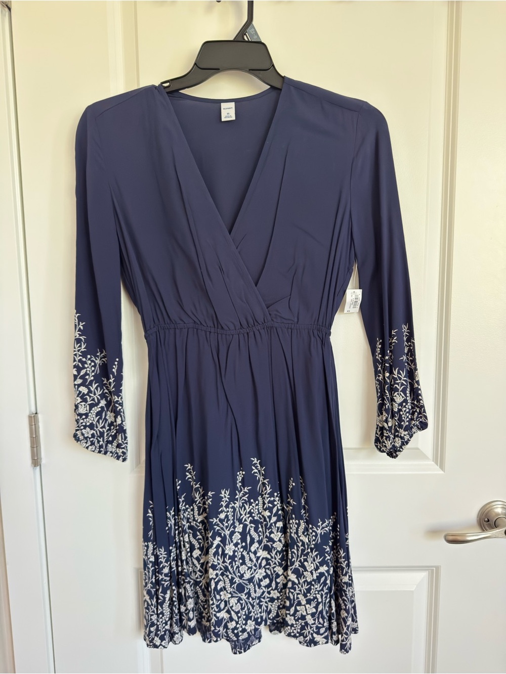 Old Navy Floral-Print Wrap Dress